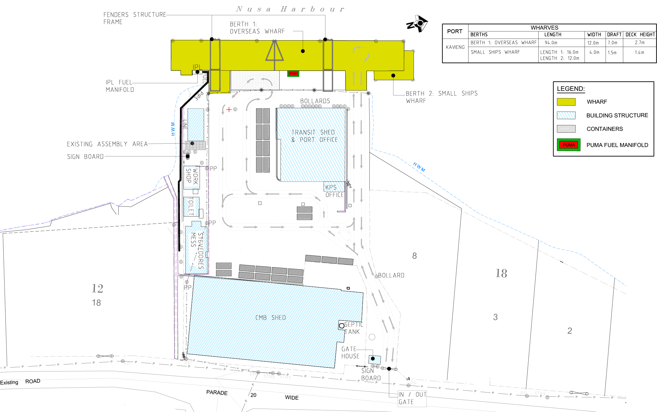 Alotau Wharf Plan